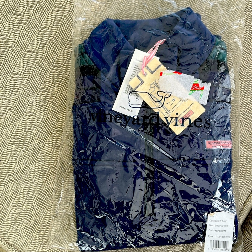 Vineyard Vines Wms Shep Shirt NWT